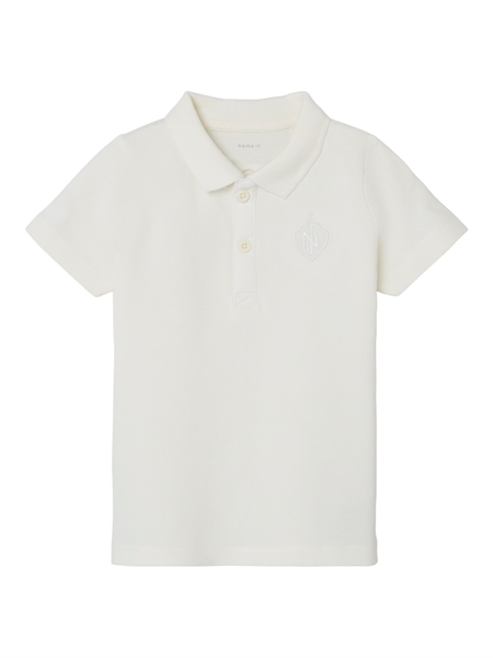 NAME IT Polo T-shirt Frits White Alyssum